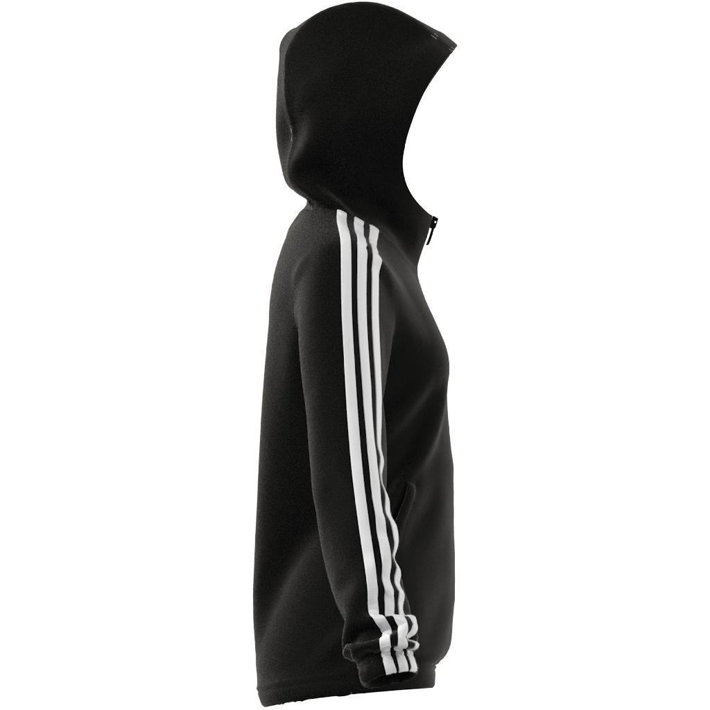 Kids Essentials 3-Stripes Hoodie, Black, , large image number 13