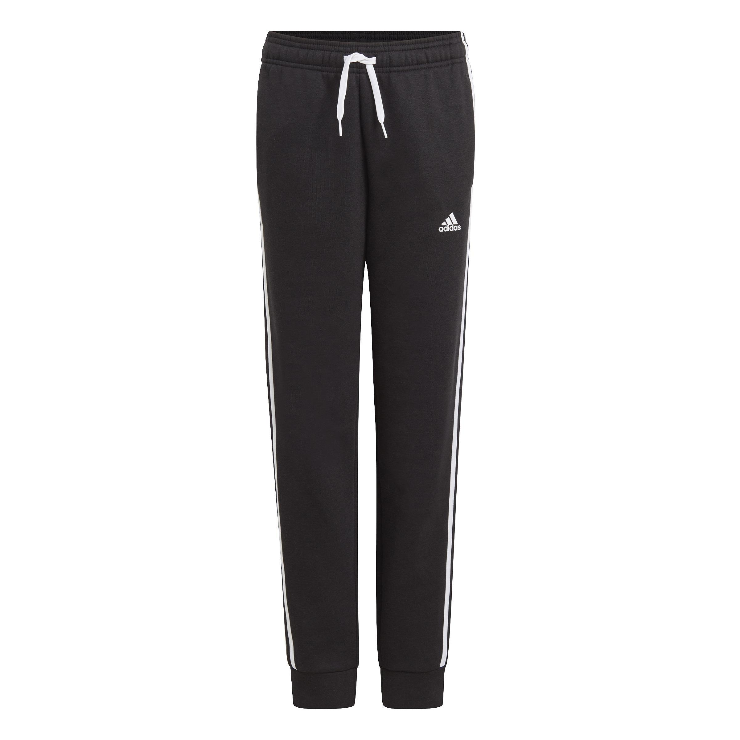 Kids Essentials 3-Stripes Pants, Black, A901_ONE, large image number 1