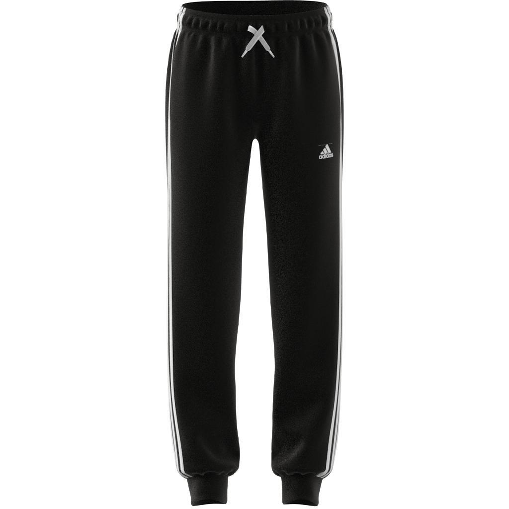 Kids Essentials 3-Stripes Pants, Black, A901_ONE, large image number 6