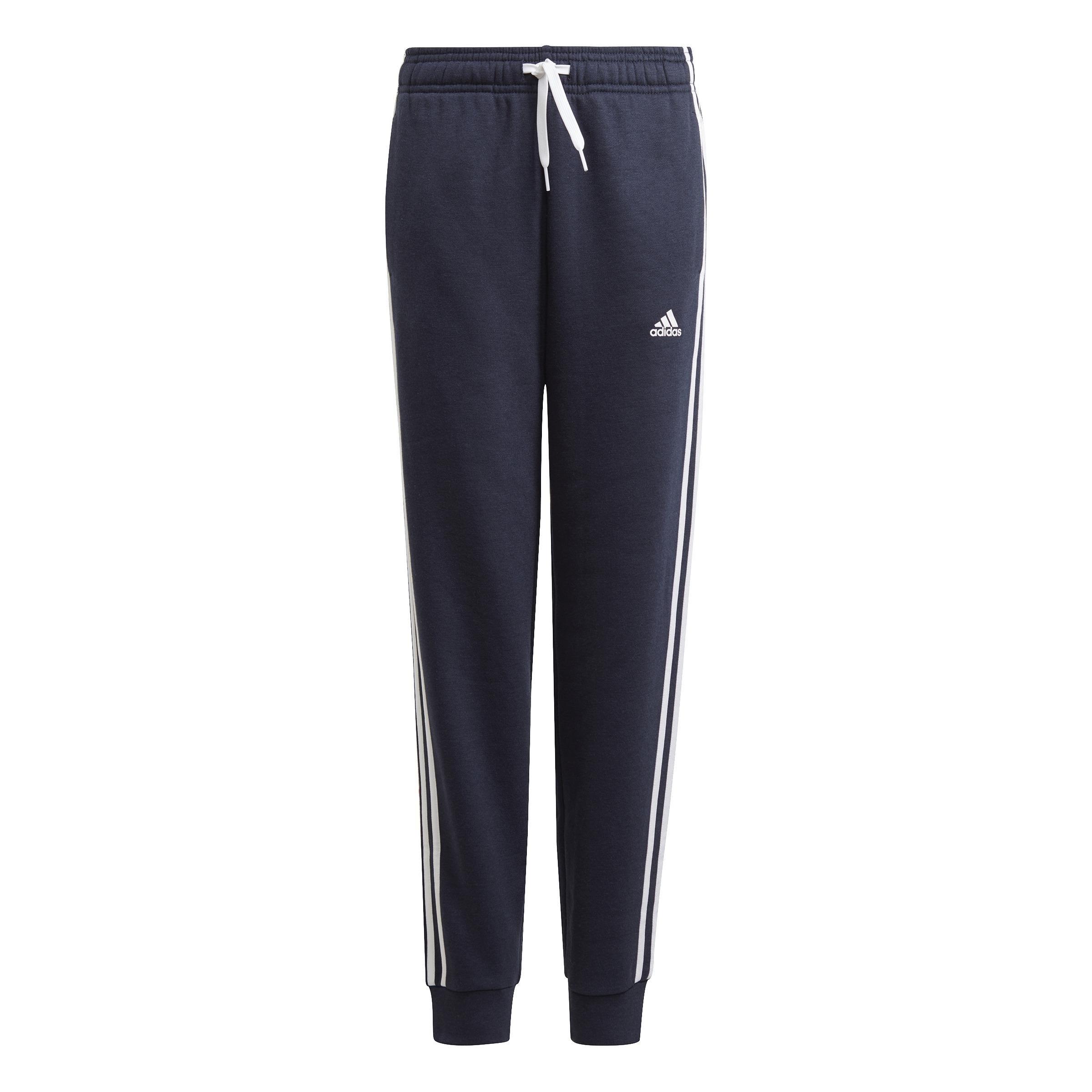 Kids Essentials 3-Stripes Joggers, Blue, , large image number 0