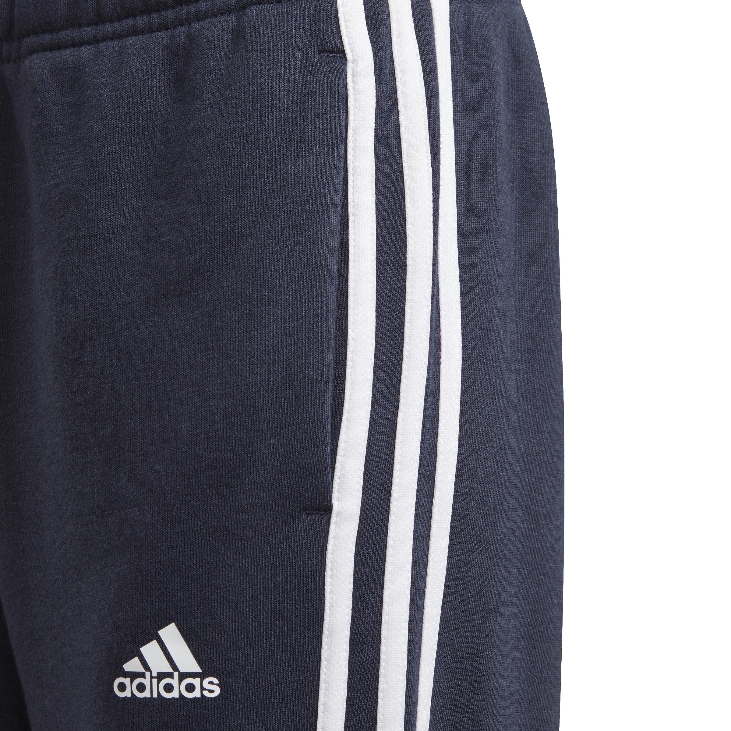 Kids Essentials 3-Stripes Joggers, Blue, , large image number 4