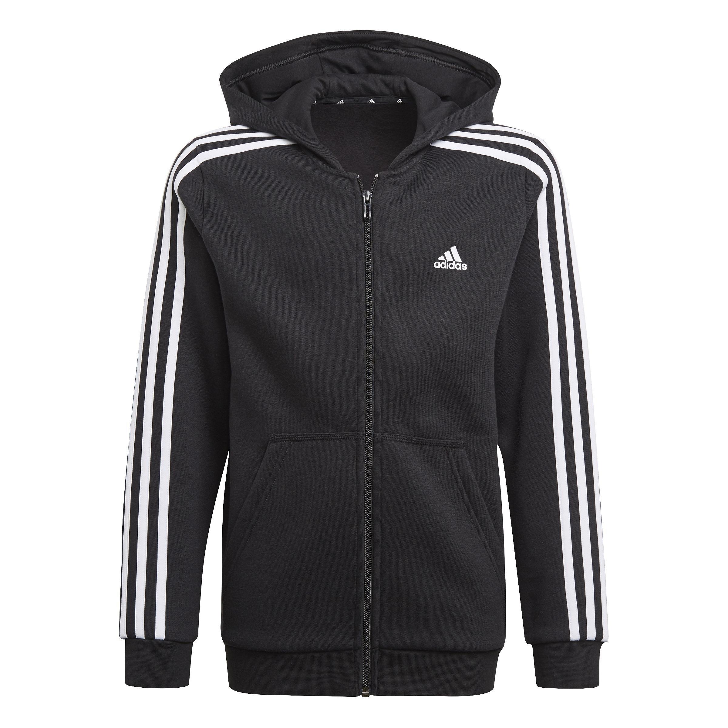 Kids Essentials 3-Stripes Hoodie, Multicolour, A901_ONE, large image number 0