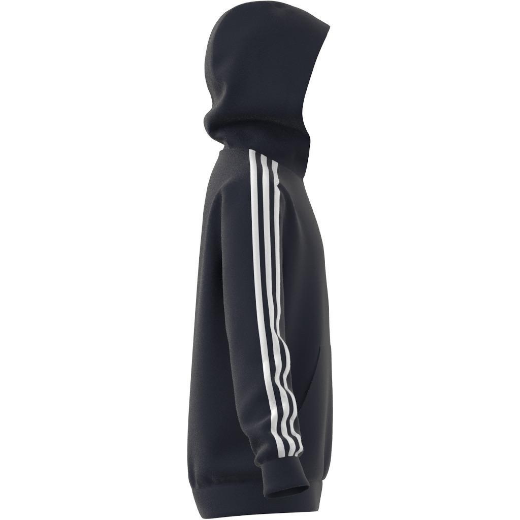 Essentials 3-Stripes Hoodie, Blue, A901_ONE, large image number 14