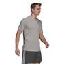 Men Aeroready Designed To Move Heathered Sport T-Shirt, Grey, A901_ONE, thumbnail image number 1