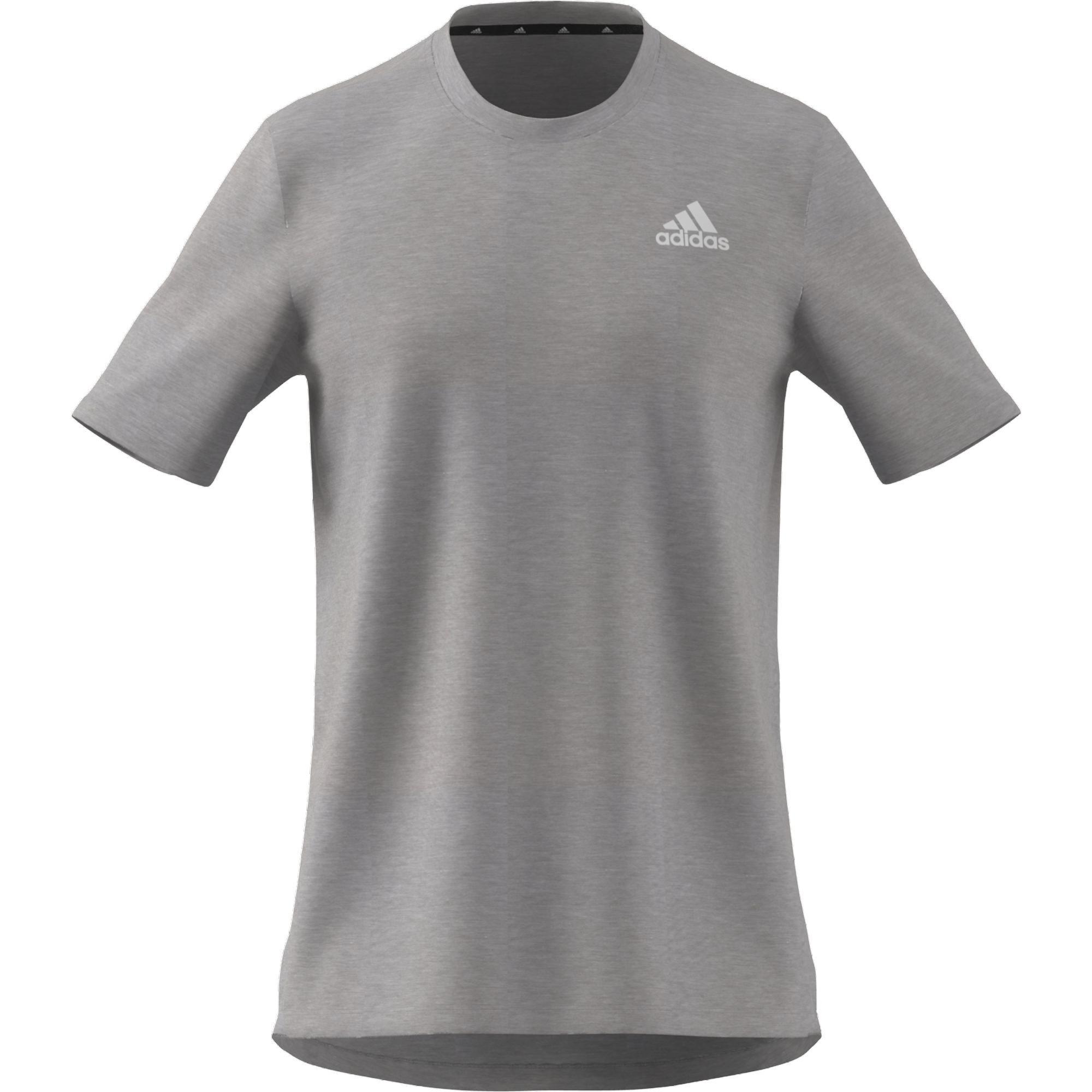 Aeroready Designed To Move Heathered Sport T-Shirt, Grey, A901_ONE, large image number 2