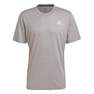 Men Aeroready Designed To Move Heathered Sport T-Shirt, Grey, A901_ONE, thumbnail image number 6