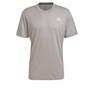 Men Aeroready Designed To Move Heathered Sport T-Shirt, Grey, A901_ONE, thumbnail image number 7
