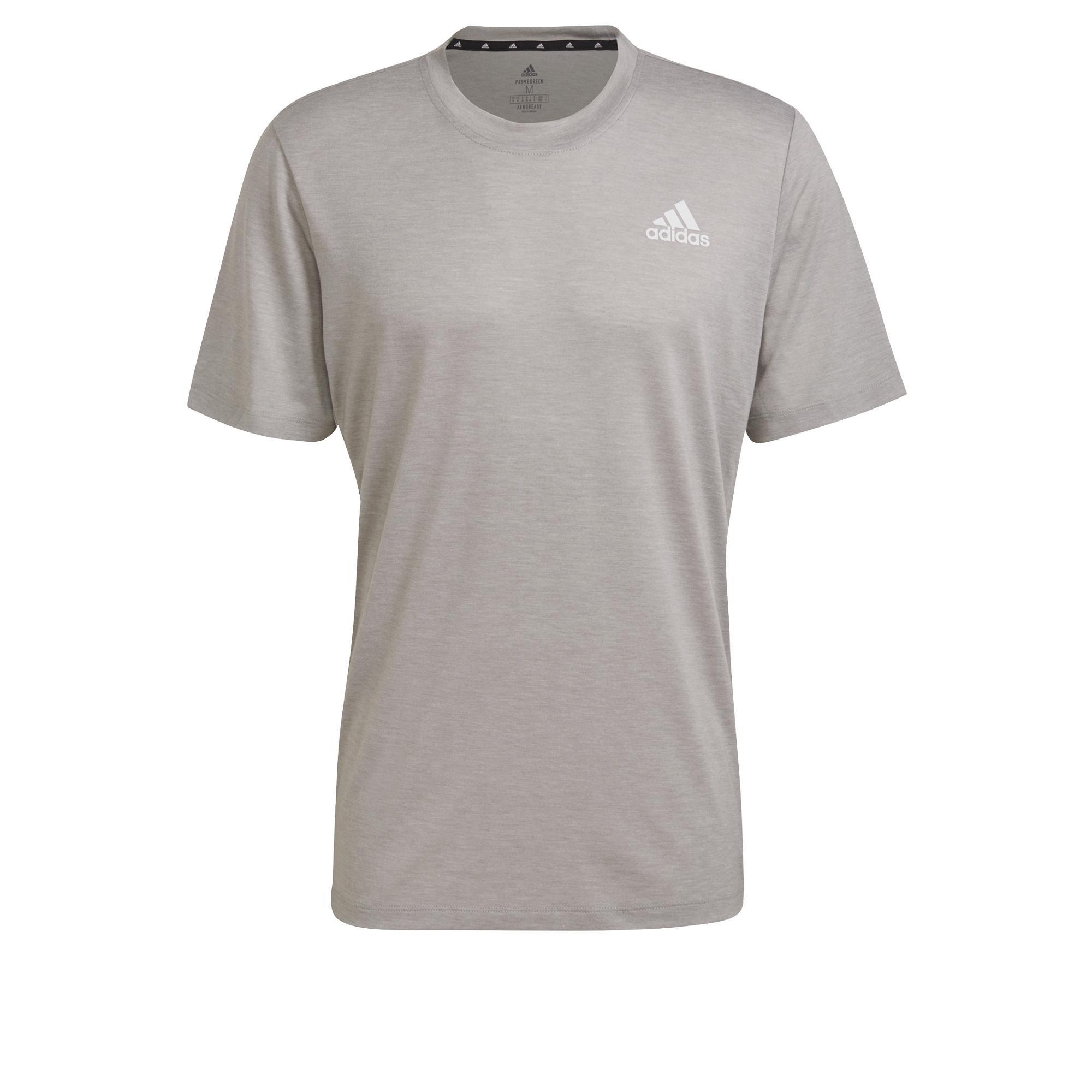 Aeroready Designed To Move Heathered Sport T-Shirt, Grey, A901_ONE, large image number 7