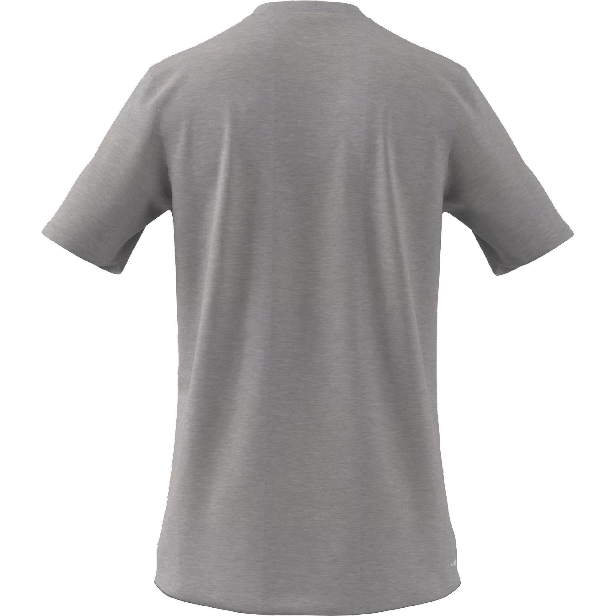 Aeroready Designed To Move Heathered Sport T-Shirt, Grey, A901_ONE, large image number 10