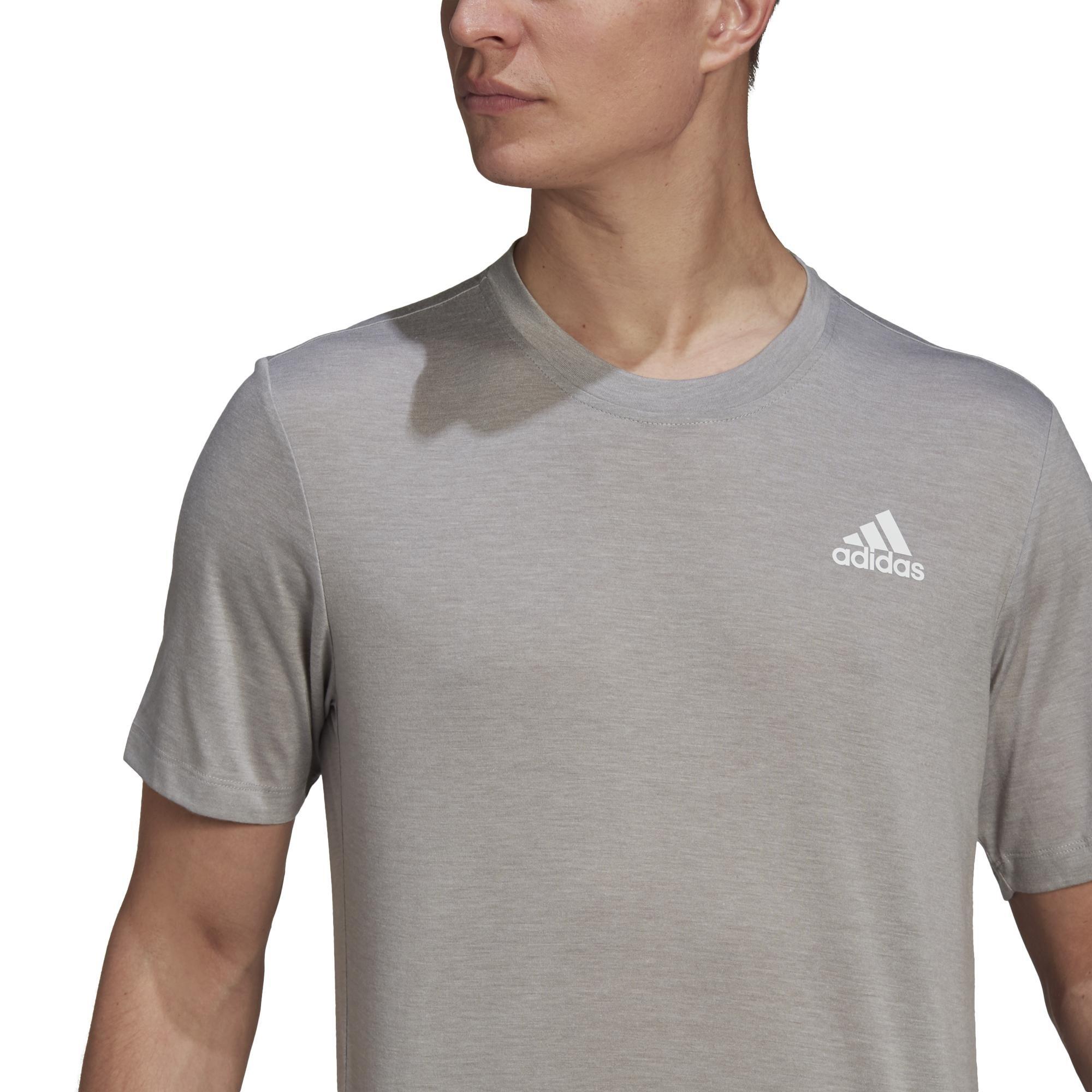 Aeroready Designed To Move Heathered Sport T-Shirt, Grey, A901_ONE, large image number 11