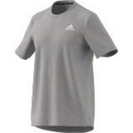 Men Aeroready Designed To Move Heathered Sport T-Shirt, Grey, A901_ONE, large image number 13