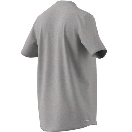 Men Aeroready Designed To Move Heathered Sport T-Shirt, Grey, A901_ONE, large image number 16