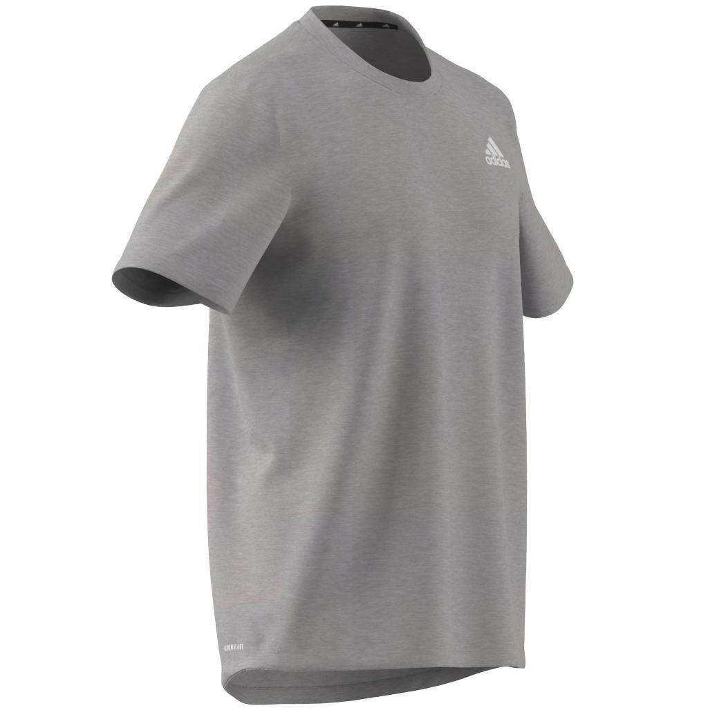 Aeroready Designed To Move Heathered Sport T-Shirt, Grey, A901_ONE, large image number 17
