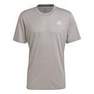 Men Aeroready Designed To Move Heathered Sport T-Shirt, Grey, A901_ONE, thumbnail image number 21