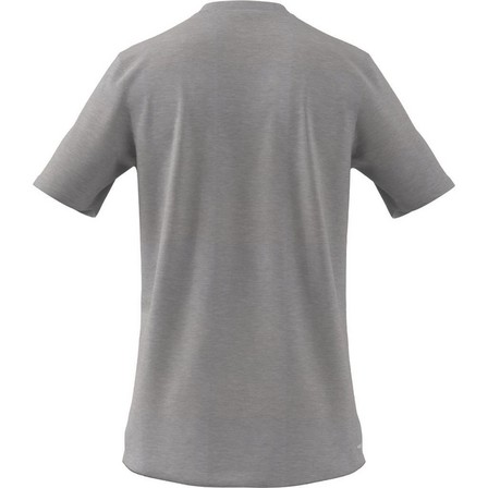 Men Aeroready Designed To Move Heathered Sport T-Shirt, Grey, A901_ONE, large image number 22