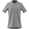 Men Aeroready Designed To Move Heathered Sport T-Shirt, Grey, A901_ONE, thumbnail image number 24