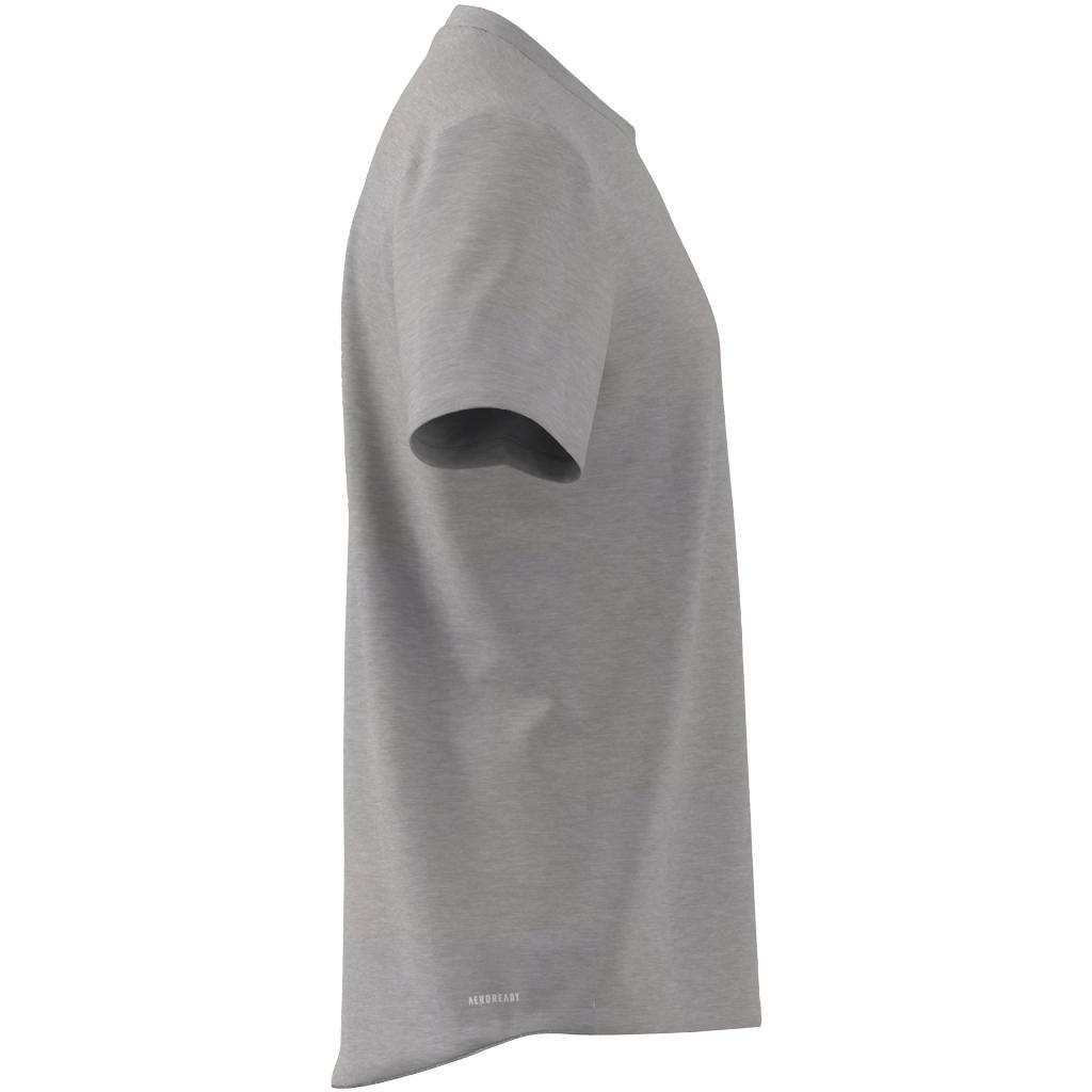 Aeroready Designed To Move Heathered Sport T-Shirt, Grey, A901_ONE, large image number 25