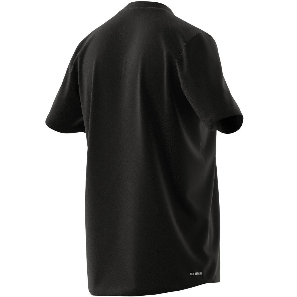 Aeroready Designed 2 Move Sport T-Shirt, Black, A901_ONE, large image number 3