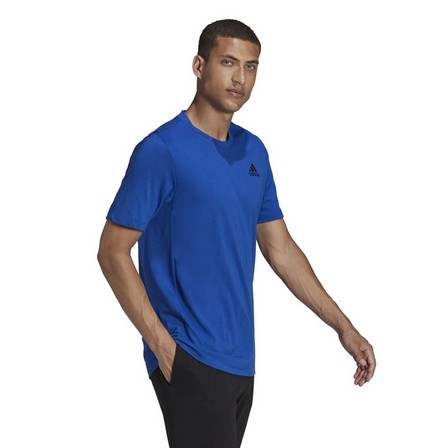 Men Aeroready Designed To Move Sport T-Shirt, Blue, A901_ONE, large image number 1