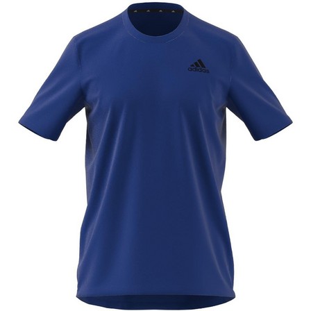 Men Aeroready Designed To Move Sport T-Shirt, Blue, A901_ONE, large image number 25