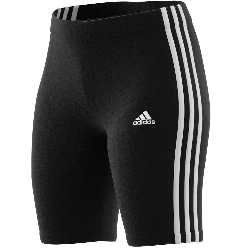 Essentials 3-Stripes Bike Shorts, Black, A901_ONE, large image number 14