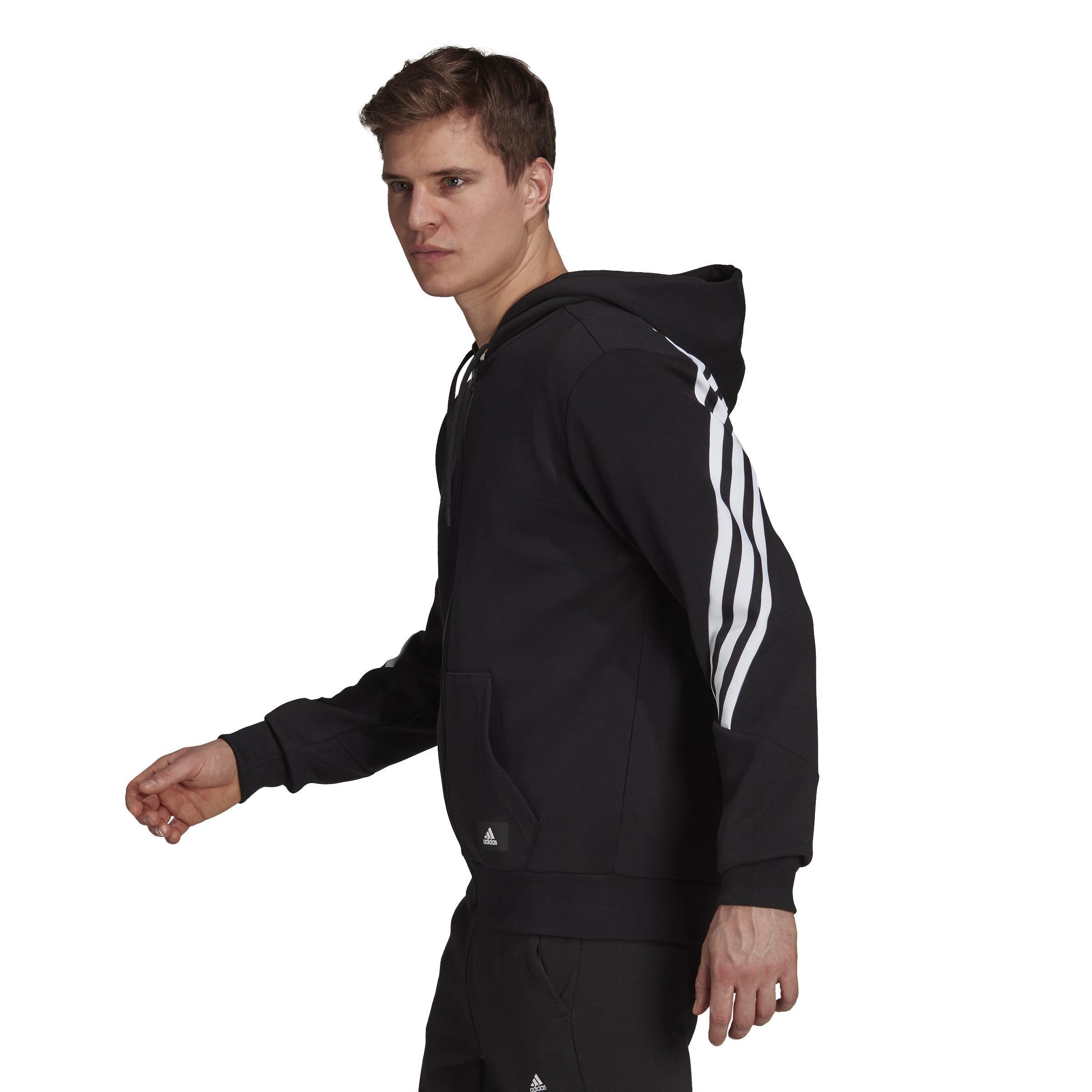 Sportswear Future Icons 3-Stripes Hoodie, Black, A901_ONE, large image number 1