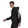 Men Adidas Sportswear Future Icons 3-Stripes Hoodie, Black, A901_ONE, thumbnail image number 1