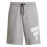 Mens Future Icons Logo Graphic Shorts, Grey, A901_ONE, thumbnail image number 0
