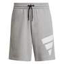 Mens Future Icons Logo Graphic Shorts, Grey, A901_ONE, thumbnail image number 1