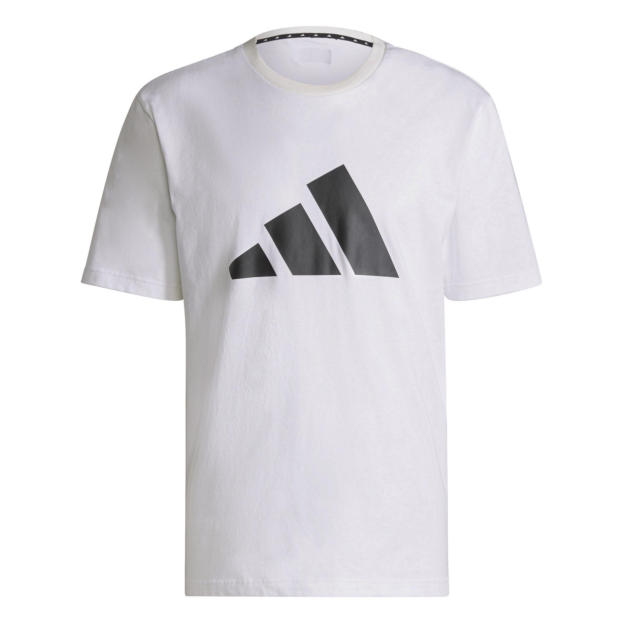 Men Adidas Sportswear Future Icons Logo Graphic Tee, White, A901_ONE, large image number 0