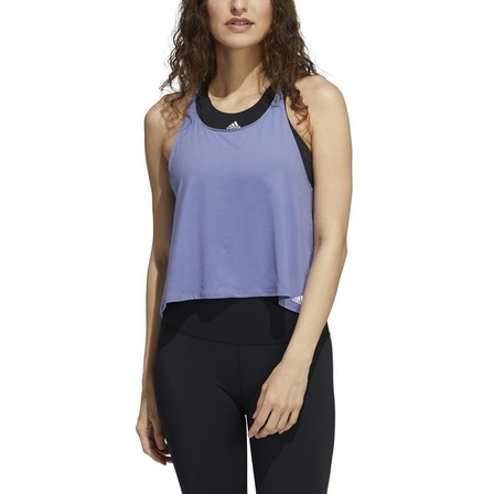 Women Yoga Tank Top, Lilac, A901_ONE, large image number 1