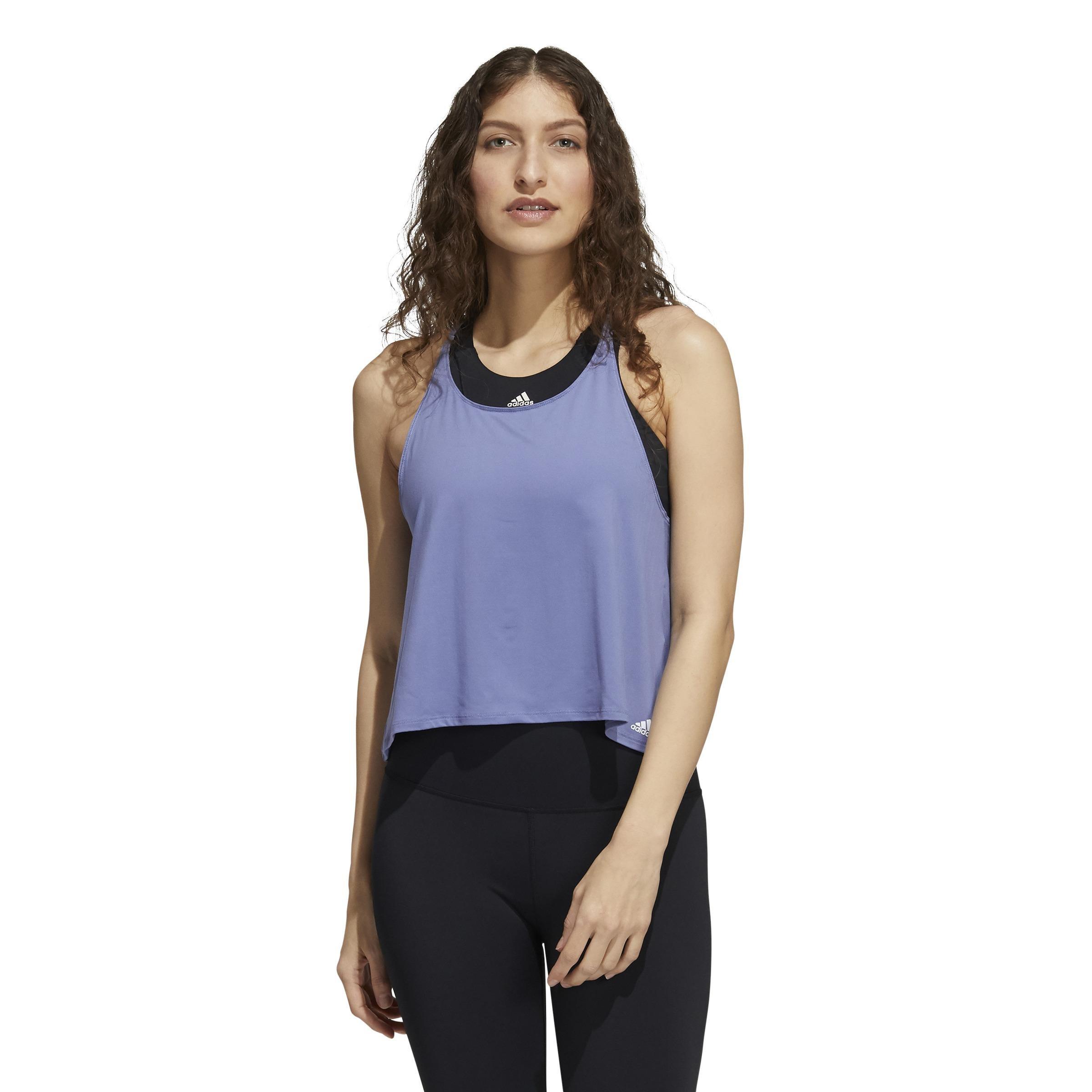 Women Yoga Tank Top, Lilac, A901_ONE, large image number 5