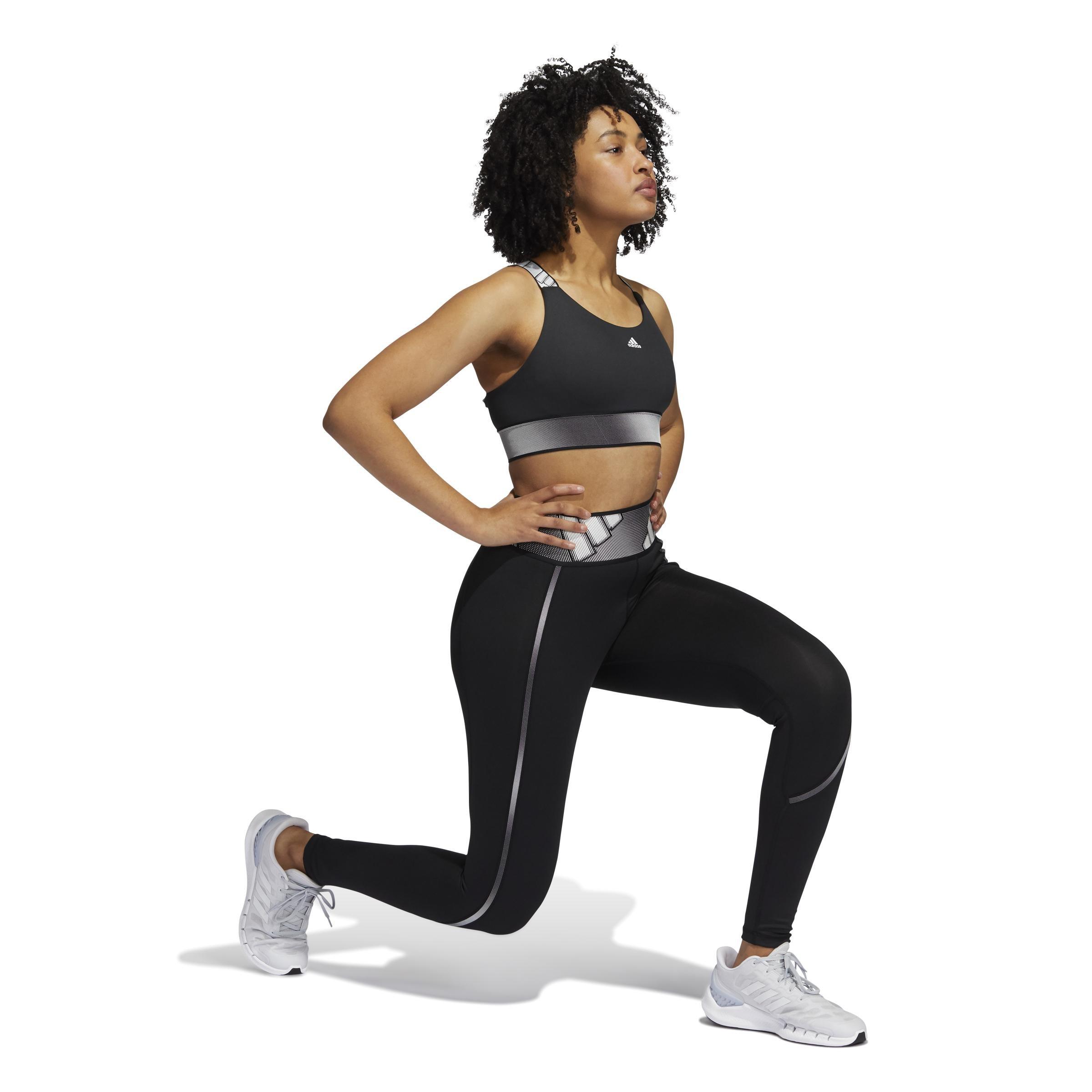 Believe This Medium-Support Workout Bra, Black, A901_ONE, large image number 0