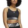 Women Believe This Medium-Support Workout Bra, Black, A901_ONE, thumbnail image number 3