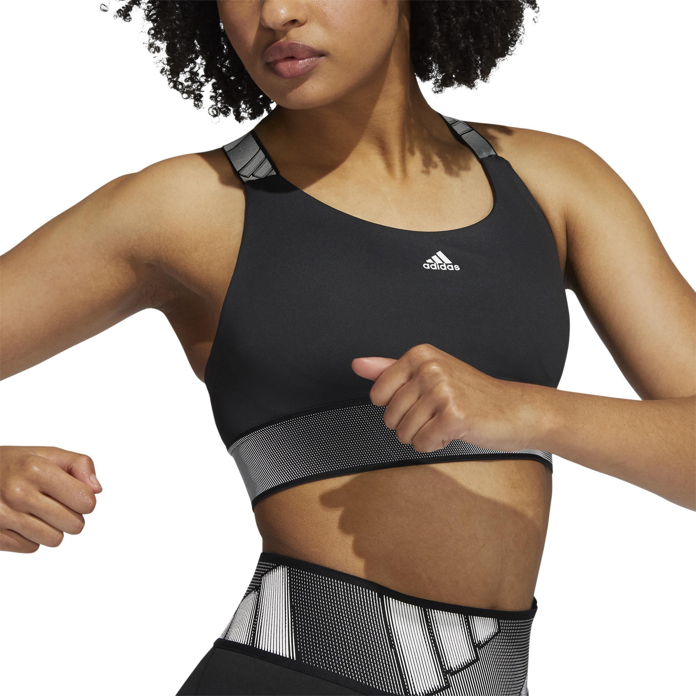 Women Believe This Medium-Support Workout Bra, Black | adidas Lebanon