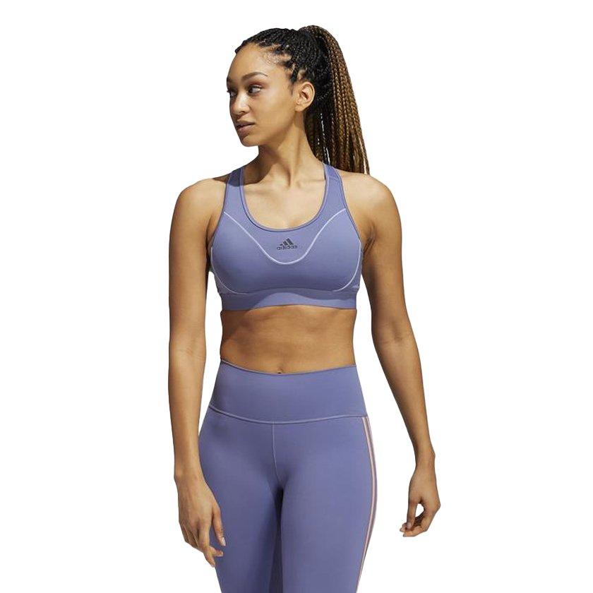 Women Believe This Medium-Support Reflective Bra, Lilac