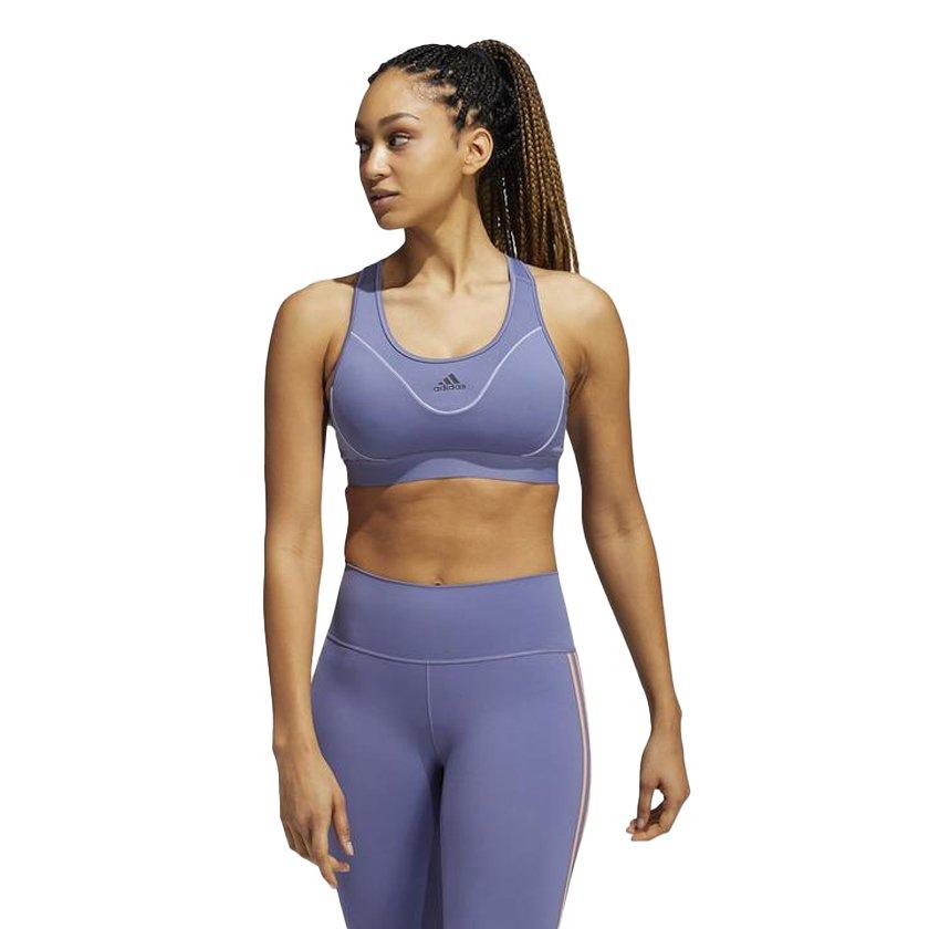 Believe This Medium-Support Reflective Bra, Purple, A901_ONE, large image number 4