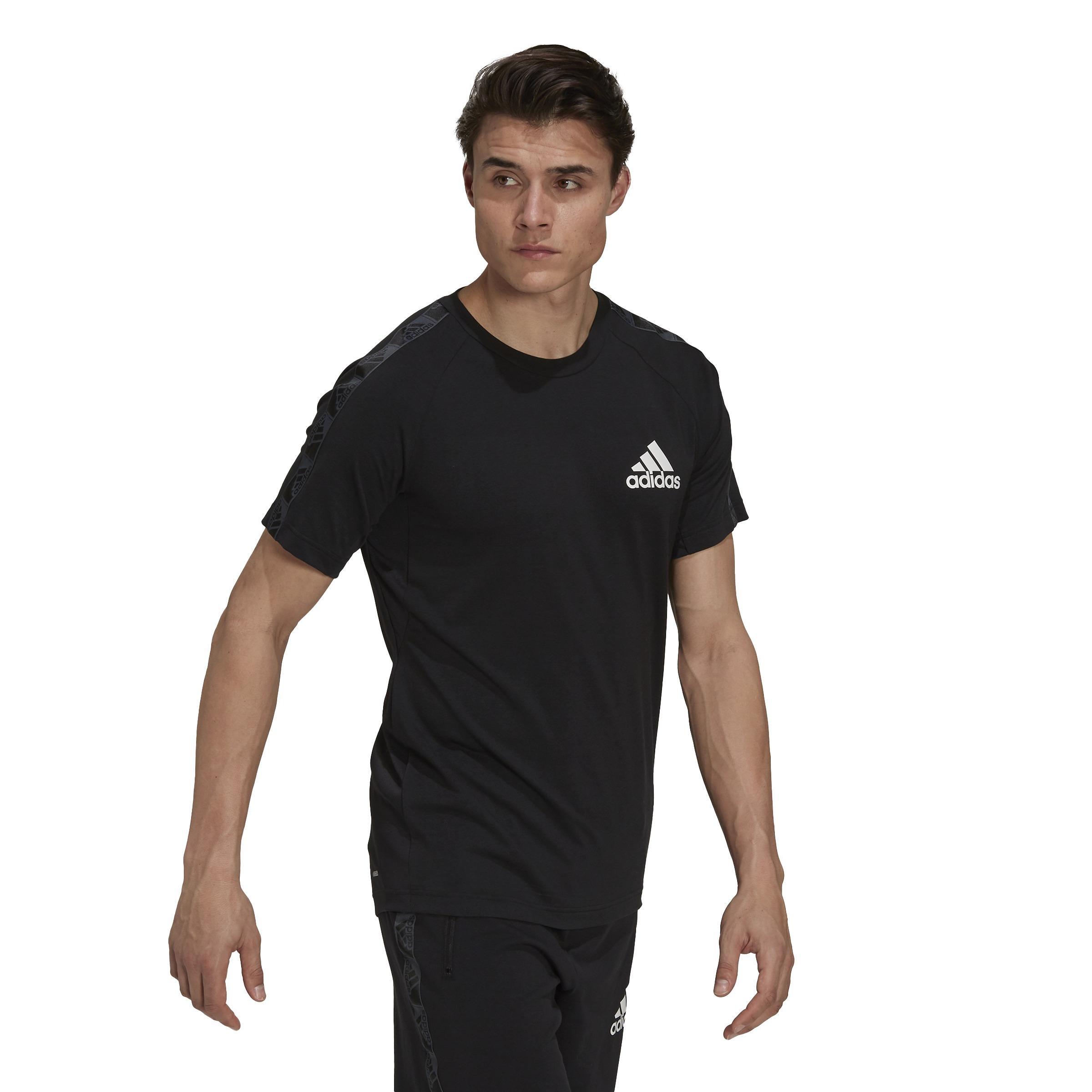 AEROREADY Designed to Move Sport Motion Logo T-Shirt, Black, , large image number 6