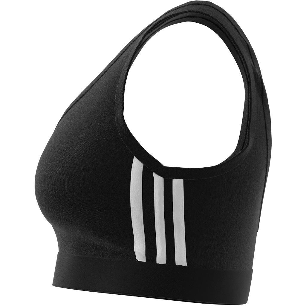Essentials 3-Stripes Crop Top, Black, A901_ONE, large image number 2