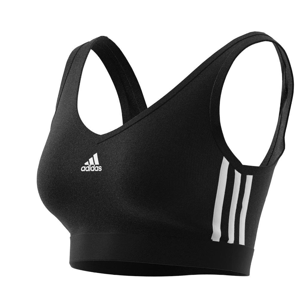 Essentials 3-Stripes Crop Top, Black, A901_ONE, large image number 4