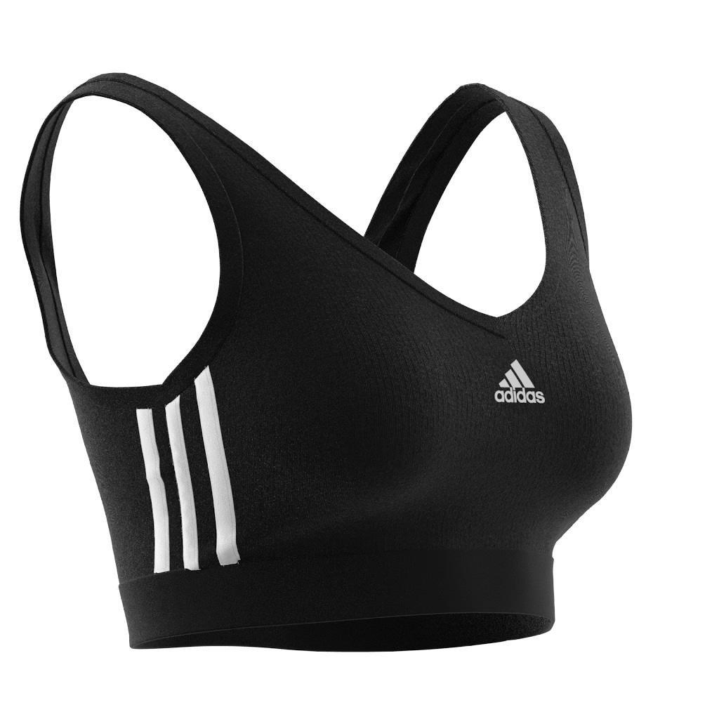 Essentials 3-Stripes Crop Top, Black, A901_ONE, large image number 7