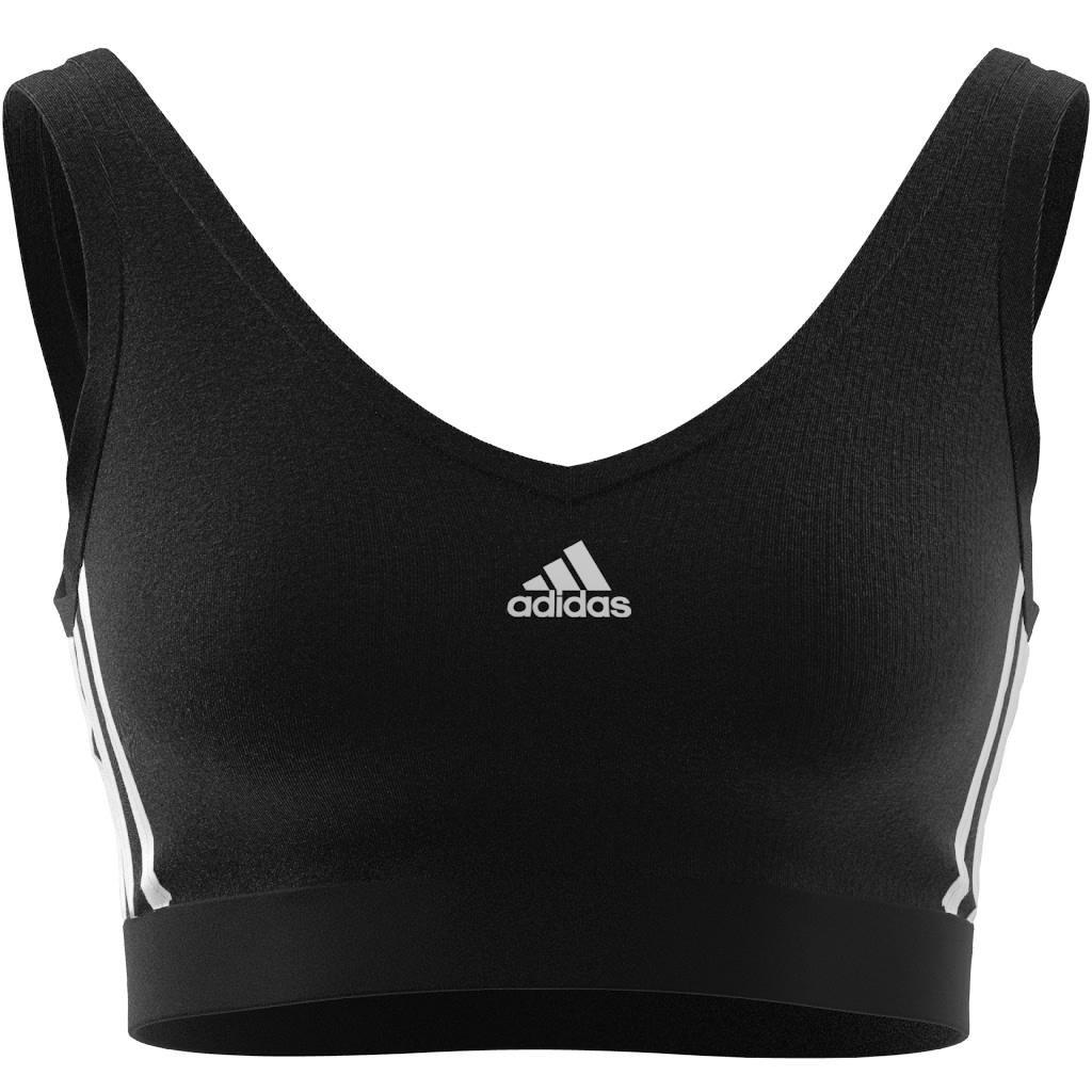 Essentials 3-Stripes Crop Top, Black, A901_ONE, large image number 9