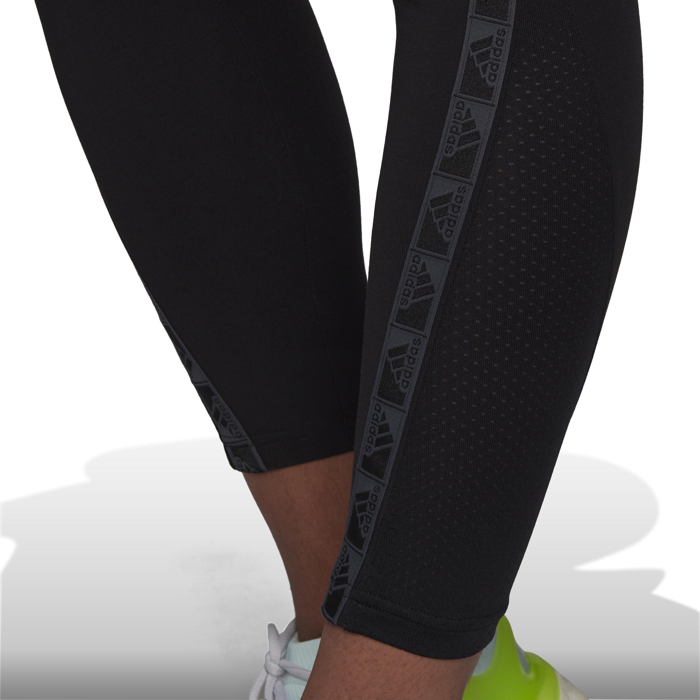 AEROREADY Designed 2 Move Cotton Touch 7/8 Leggings, Black, A901_ONE, large image number 4