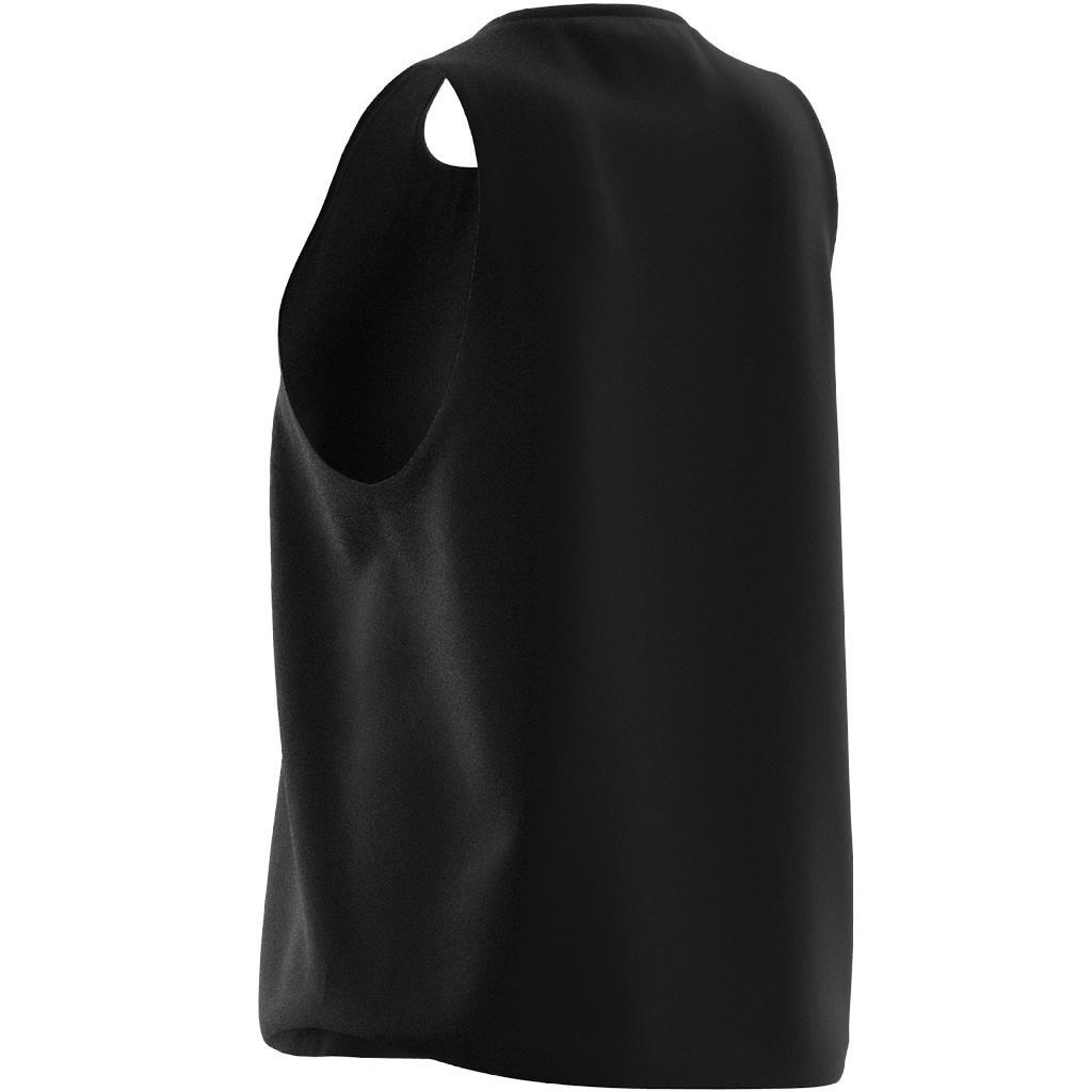 Essentials Big Logo Tank Top, Black, A901_ONE, medium