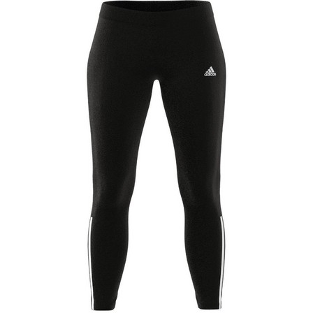 Women Essentials Fitted 3-Stripes 7/8 Leggings, Black, A901_ONE, large image number 9
