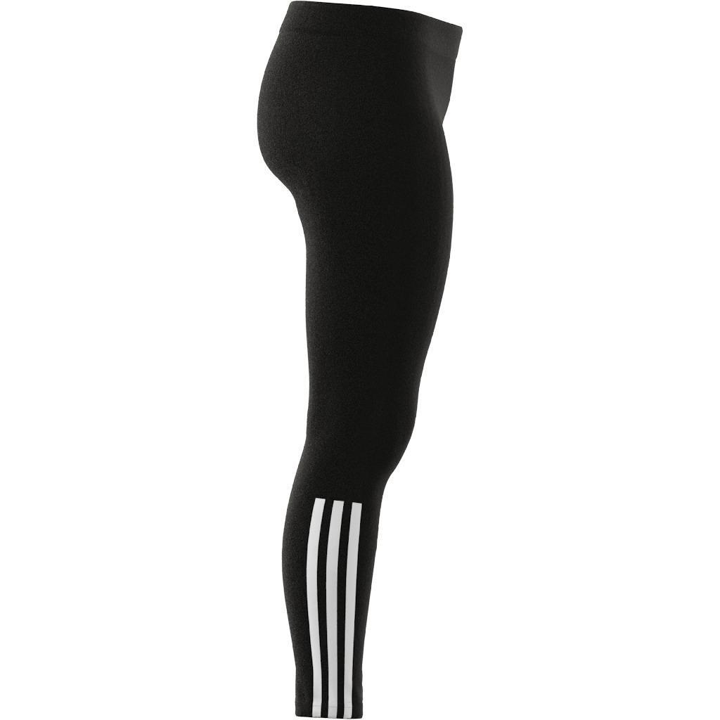 Essentials Fitted 3-Stripes 7/8 Leggings, Black, A901_ONE, large image number 13
