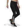 Women Essentials Fitted 3-Stripes 7/8 Leggings, Black, A901_ONE, thumbnail image number 14