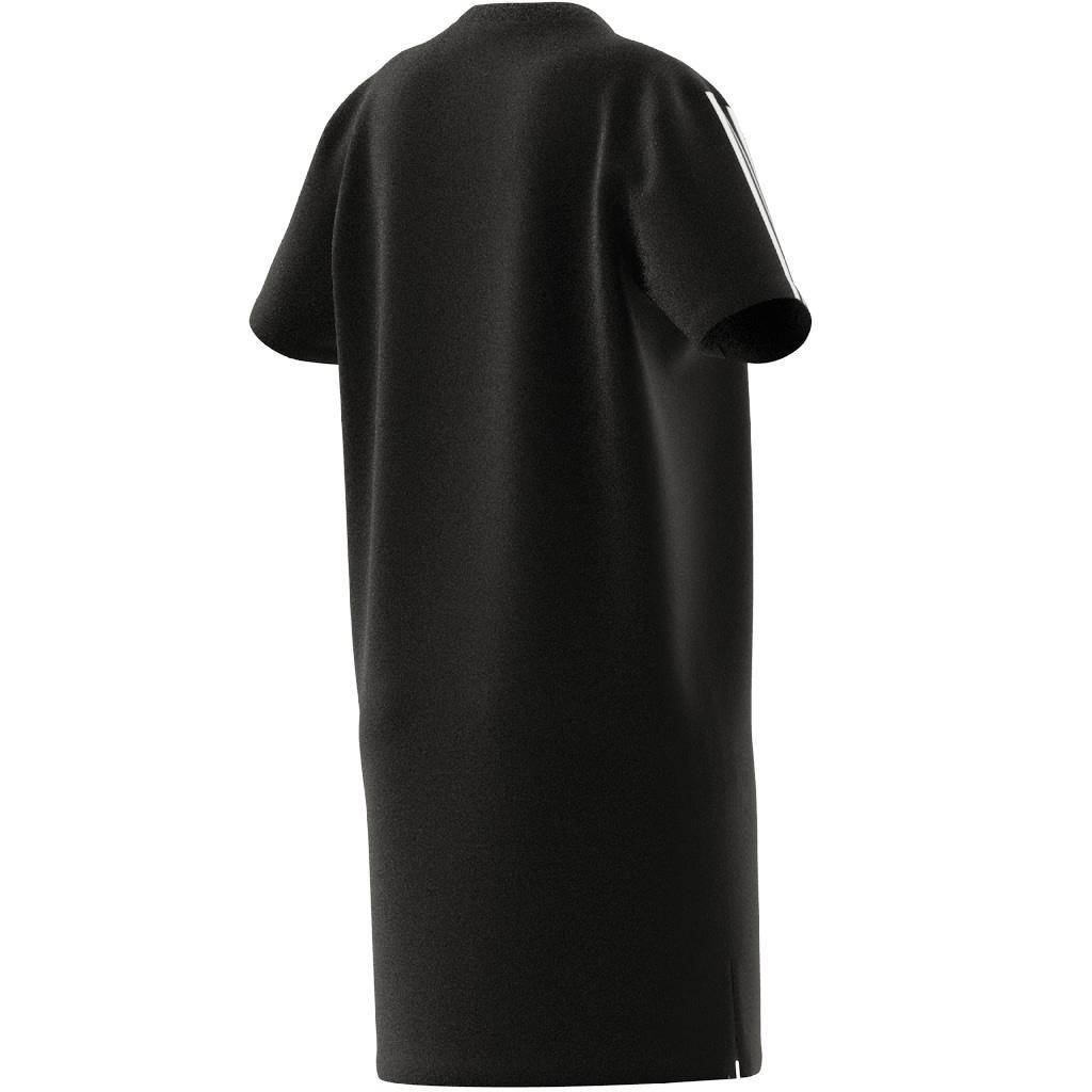 Essentials Loose 3-Stripes Dress, Black, , large image number 2
