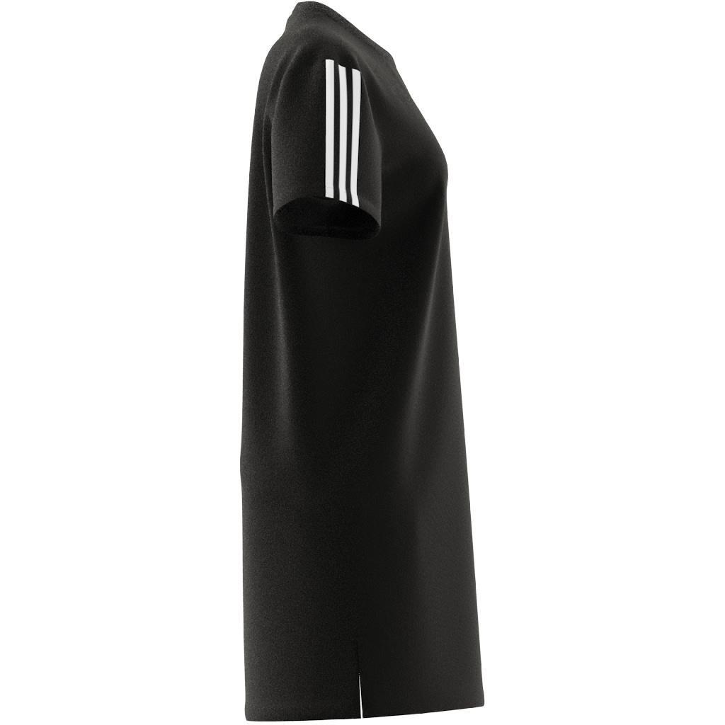 Essentials Loose 3-Stripes Dress, Black, , large image number 4