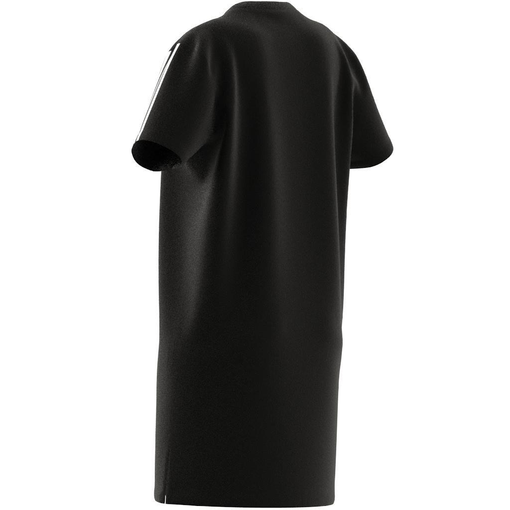 Essentials Loose 3-Stripes Dress, Black, , large image number 9